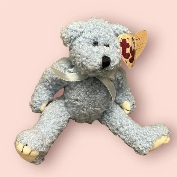 Ty Beanie Baby Attic Treasures Teddy Bear Lot 6 Mixed Styles Plush Vintage Tags - Picture 11 of 16